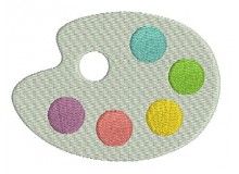 Stickdatei - Malerei Farbpalette